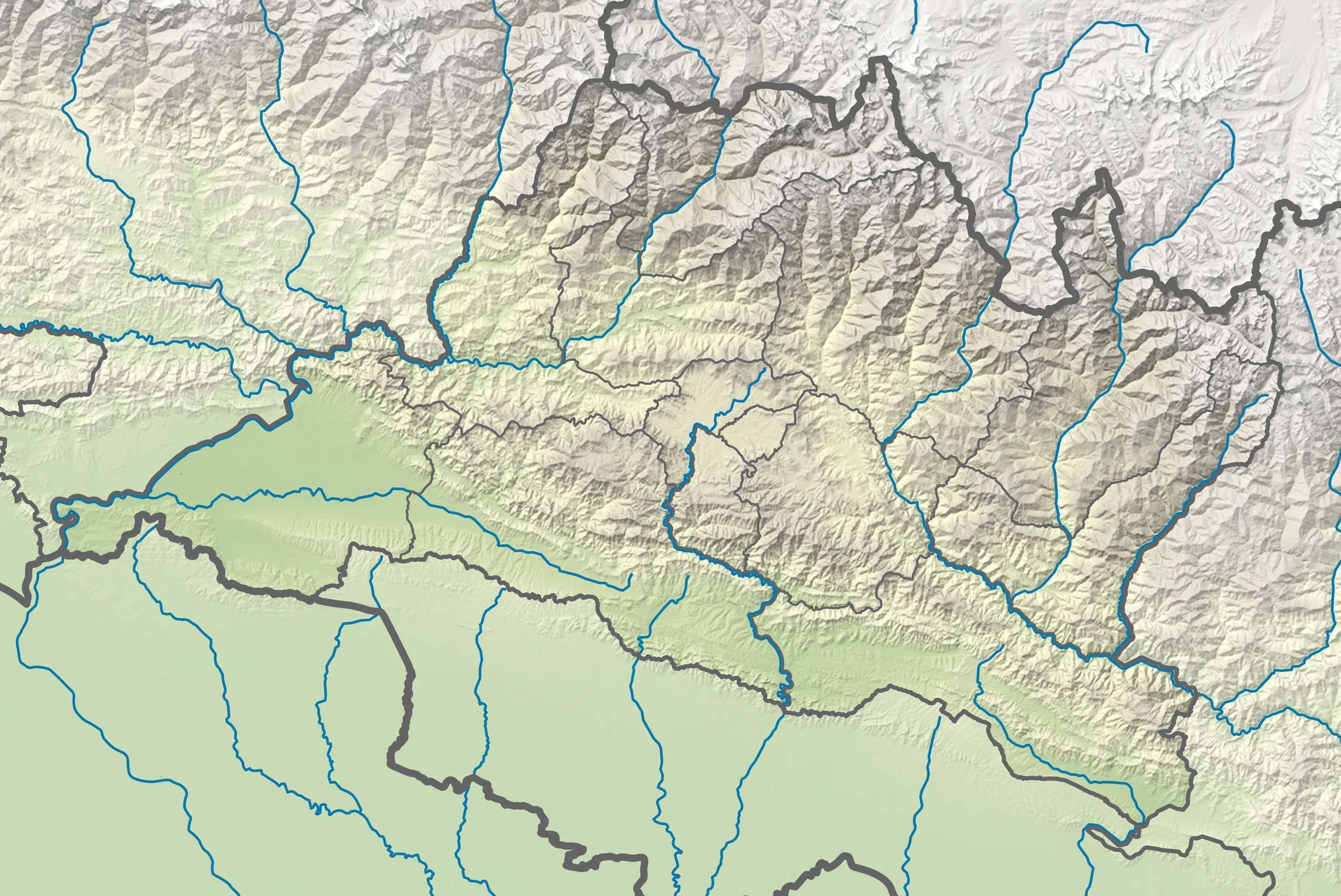 Langtang Valley Trek route map