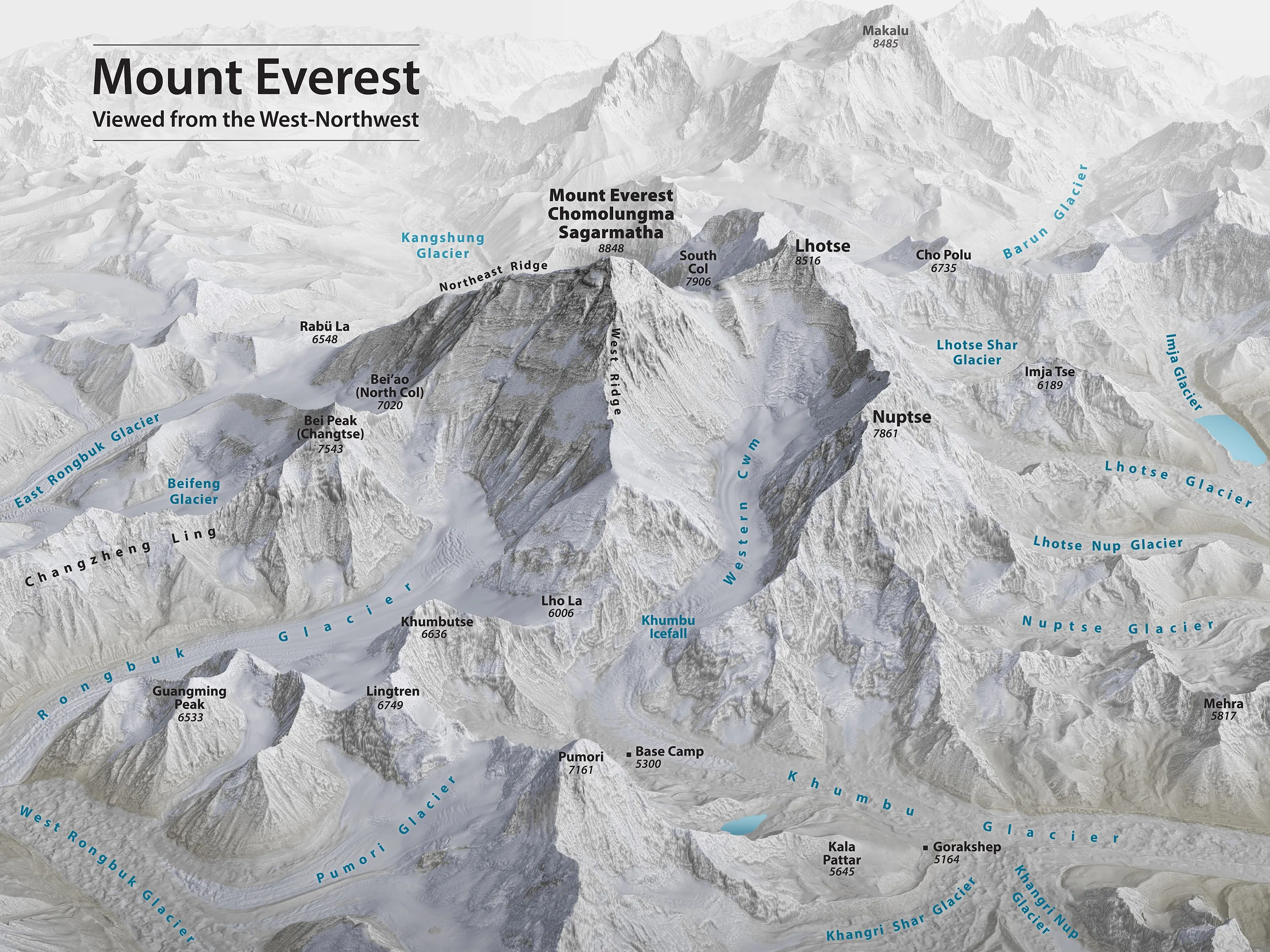 Everest View Trek route map